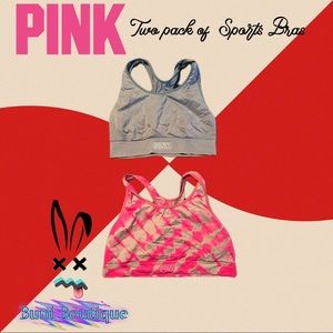 ❌SOLD ON VINTED❌Pink Sports Bra Set